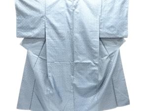 抽象模様織り出し本場村山大島紬着物アンサンブル